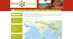 Desktop Screenshot of inde-espoir.org